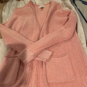 Cardigan sweatshirt